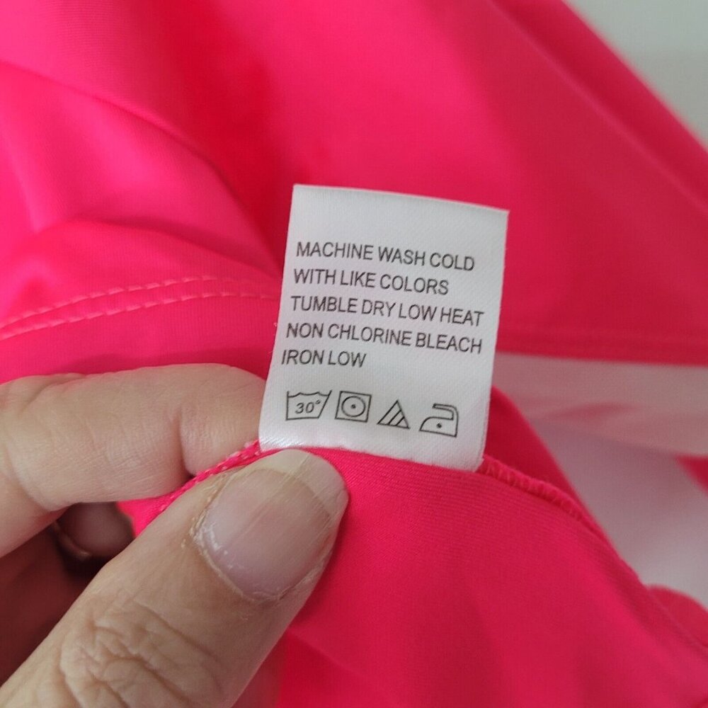 Tail Shirt Women XS Pink Cropped Long Sleeve‎ Active Dance Mesh Vented Flaw - Picture 5 of 11